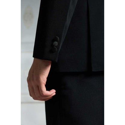 Rivaar by Rocky Star Black Solid Blazer