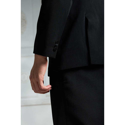 Rivaar by Rocky Star Black Solid Blazer