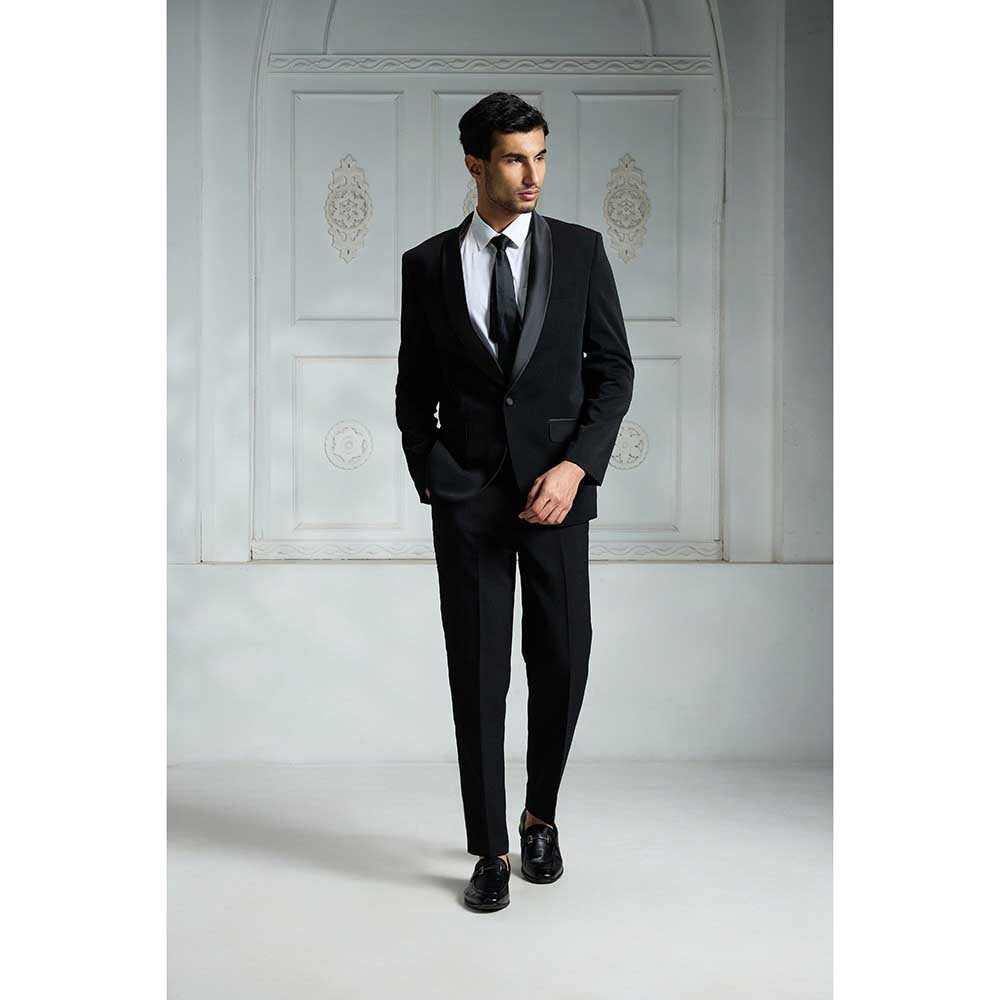 Rivaar by Rocky Star Black Solid Blazer