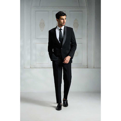 Rivaar by Rocky Star Black Solid Blazer