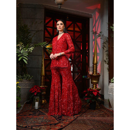 Rococo Amelia Fusion - Red (Set of 3)