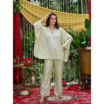 Rococo Zara Co-Ord - Green (Set of 2)