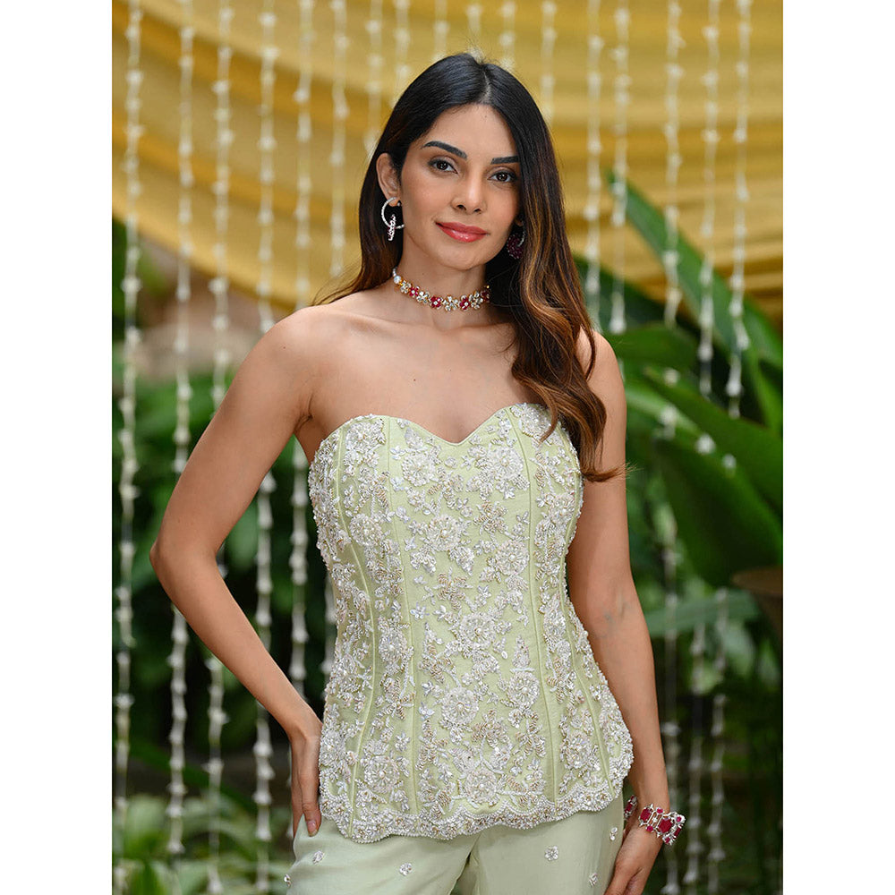 Rococo Arissa Co-Ord - Green (Set of 2)