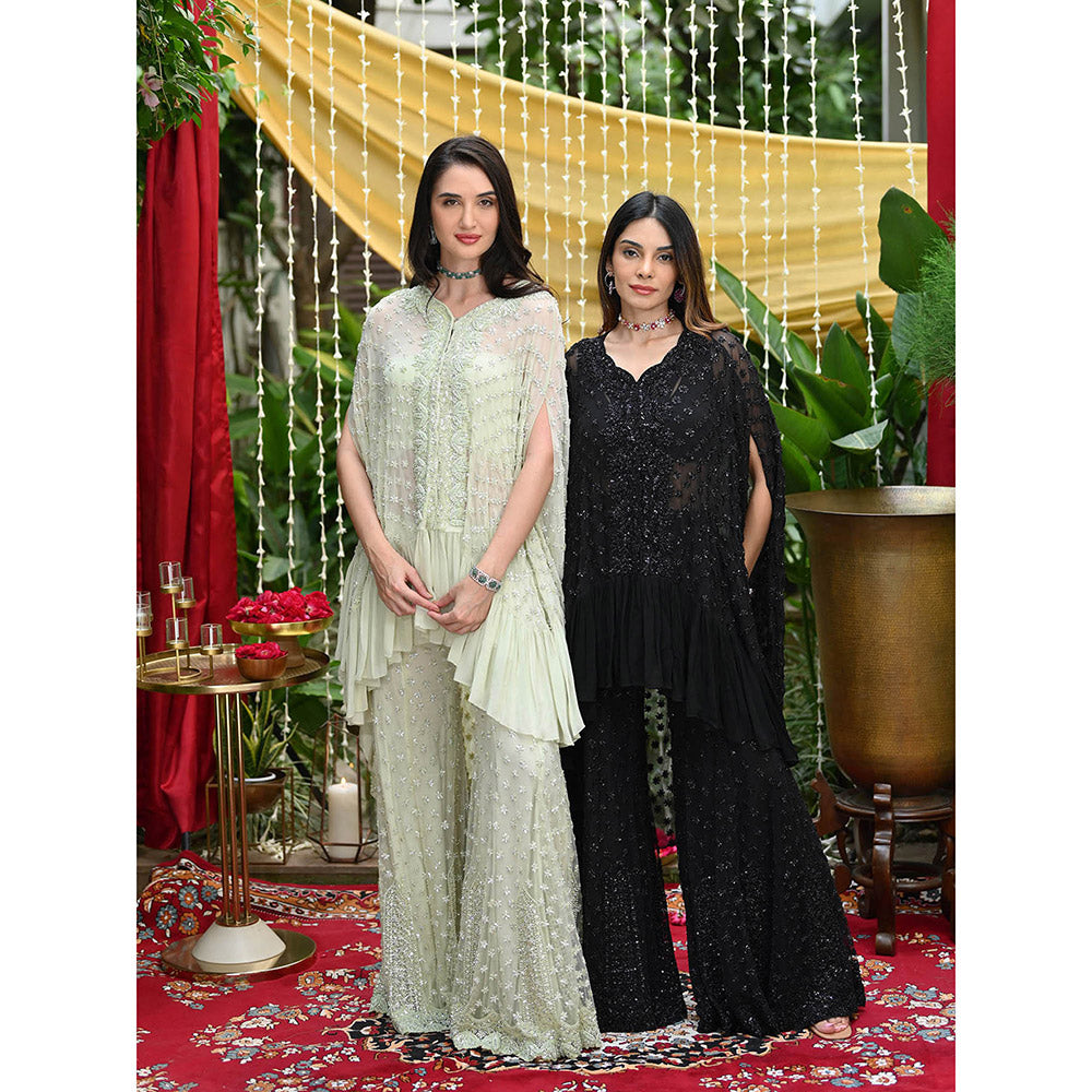 Rococo Suhana Fusion - Green (Set of 3)