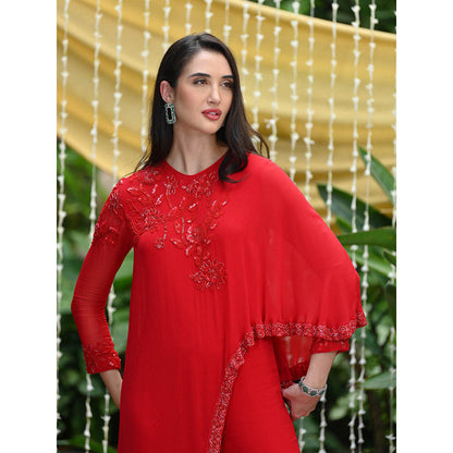 Rococo Rosella Co-Ord - Red (Set of 2)