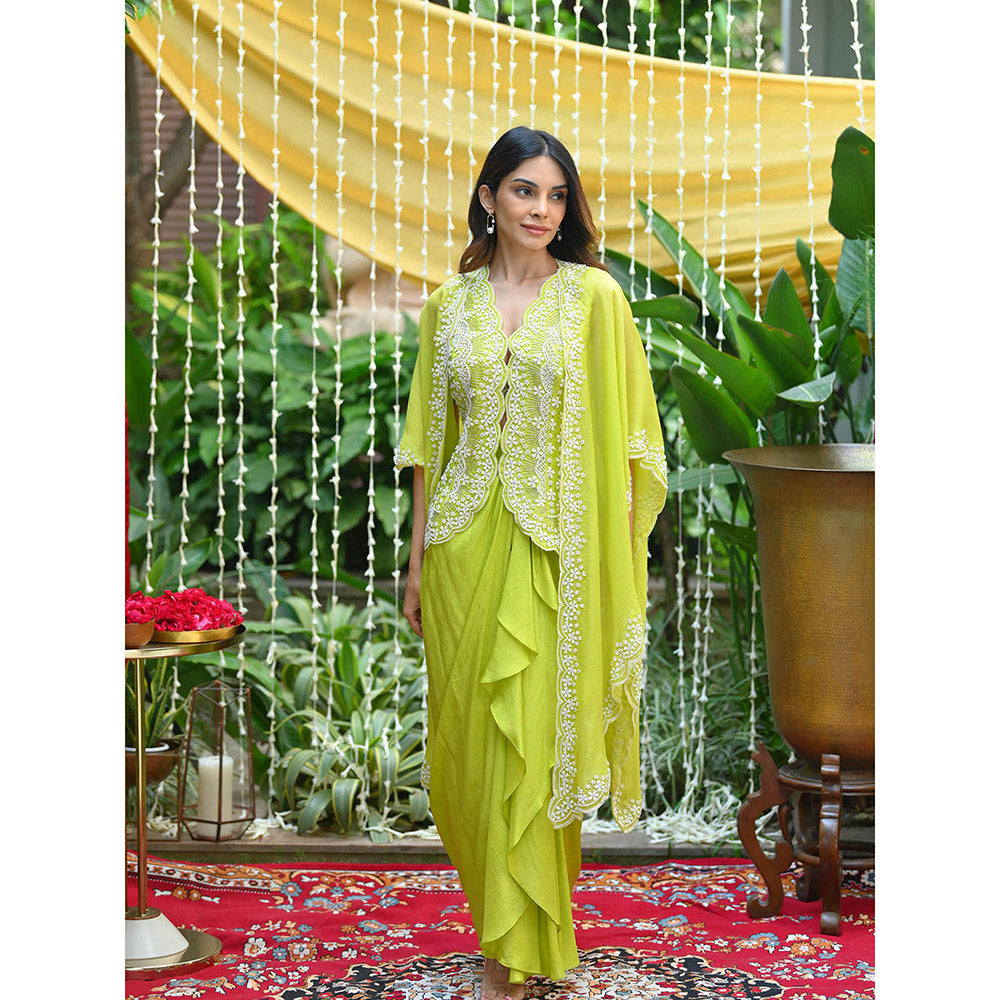 Rococo Aisha Fusion - Green (Set of 3)