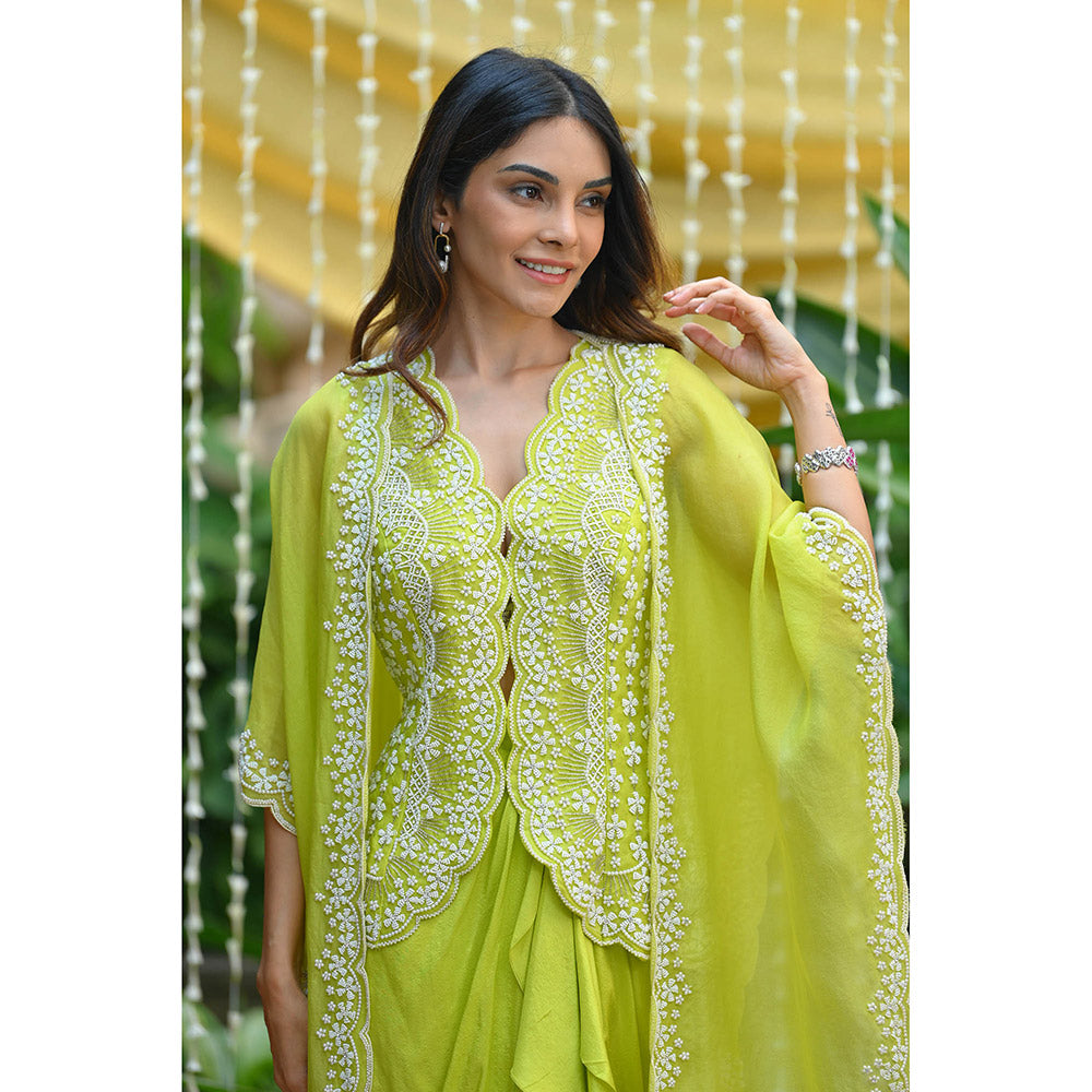 Rococo Aisha Fusion - Green (Set of 3)