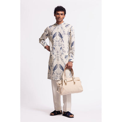Rohit Bal Printed Ivory Kurta