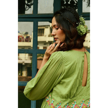 ROHO Grace Dress - Green