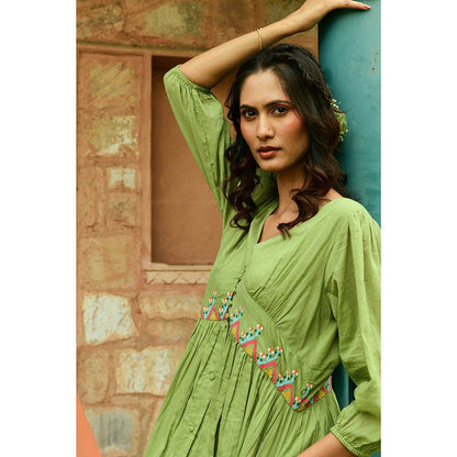 ROHO Grace Dress - Green