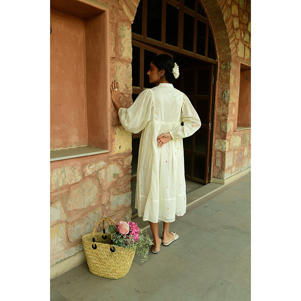 ROHO Womens Dress - Cream