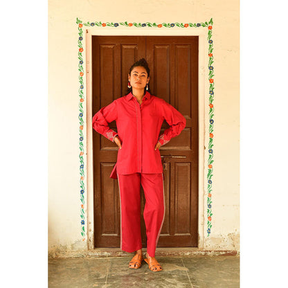 ROHO Nyla Red Shirt