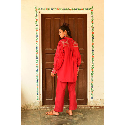 ROHO Nyla Red Shirt