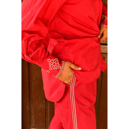 ROHO Nyla Red Shirt