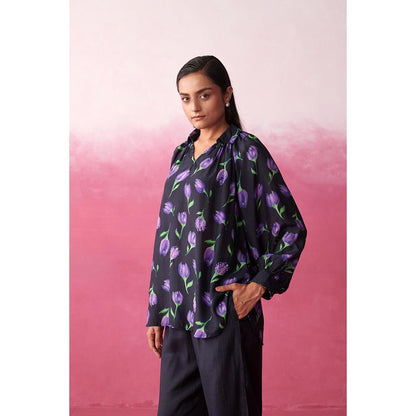 ROHO Women's Black Alaya Top