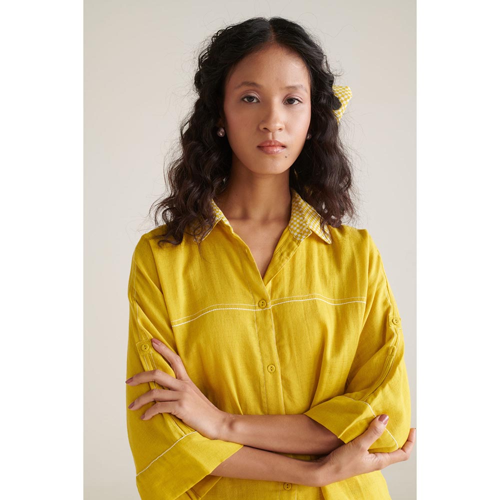 ROHO Arlo Short Yellow Shirt
