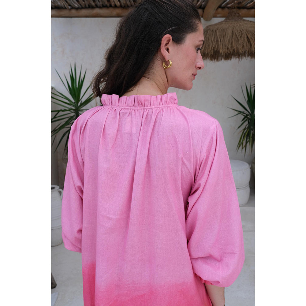 Roza Pret Pink Ombre Orion Dress