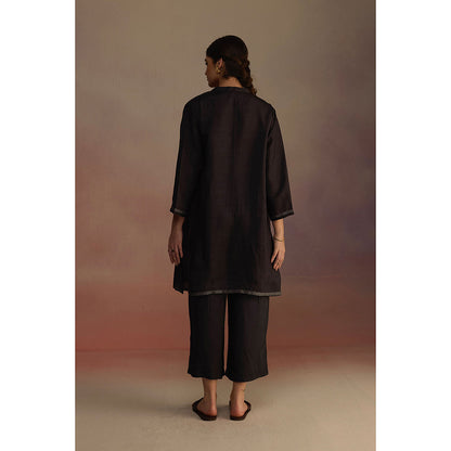 Roza Brown Wallflower Co-Ord Set (Set of 2)