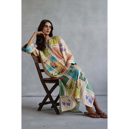 Roza Seline Multi-Color Dress