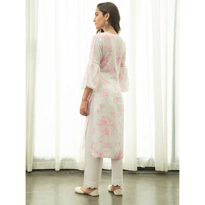 Roze Alia Kurta