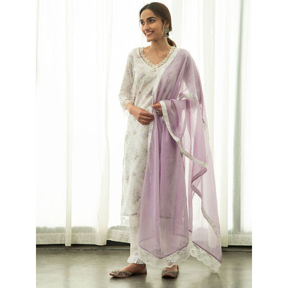 Roze Gulzar Kurta (Set of 3)