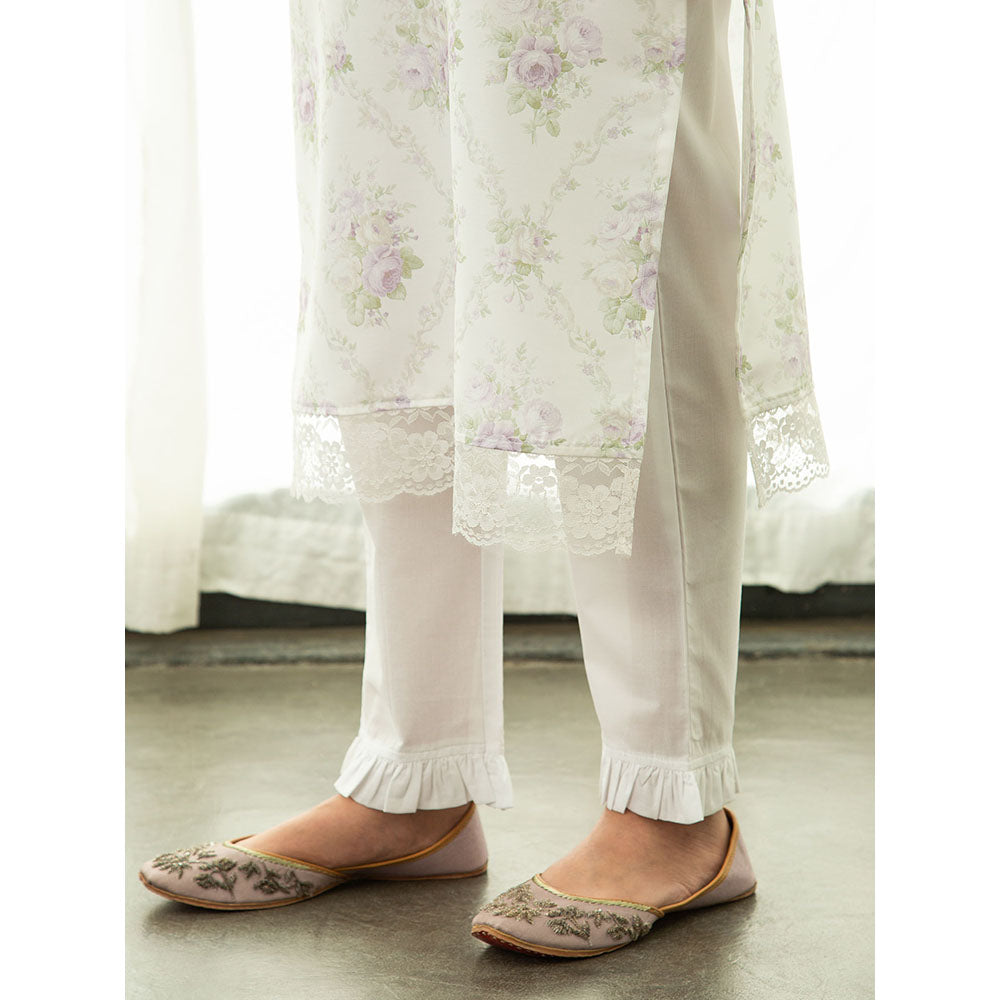Roze Gulzar Kurta (Set of 3)
