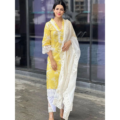 Roze Zard Kurta