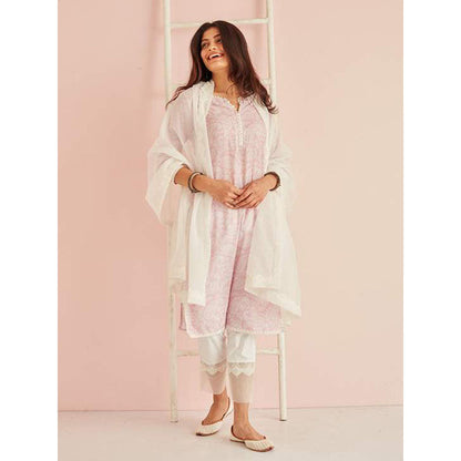 Roze Gul Kurta (Set of 3)