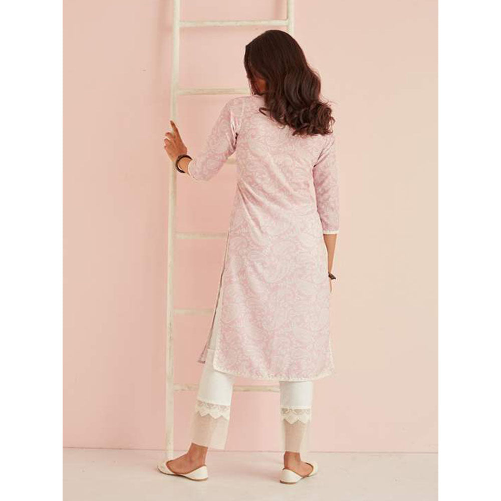 Roze Gul Kurta (Set of 3)