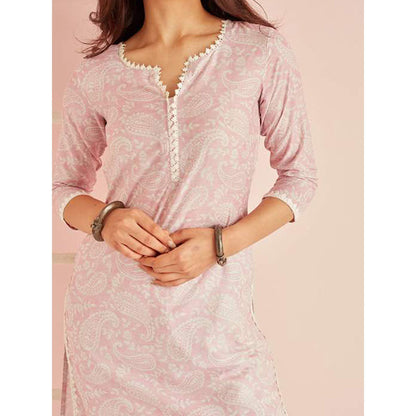 Roze Gul Kurta (Set of 3)