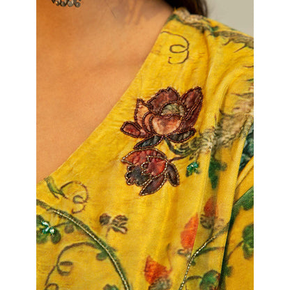 Roze Sehrish Velvet Kurta