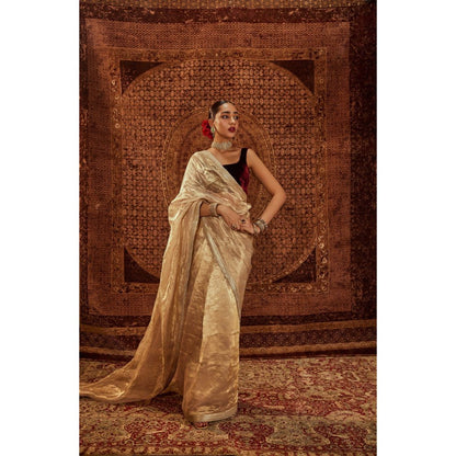 Roze Zaina Embroidered Saree