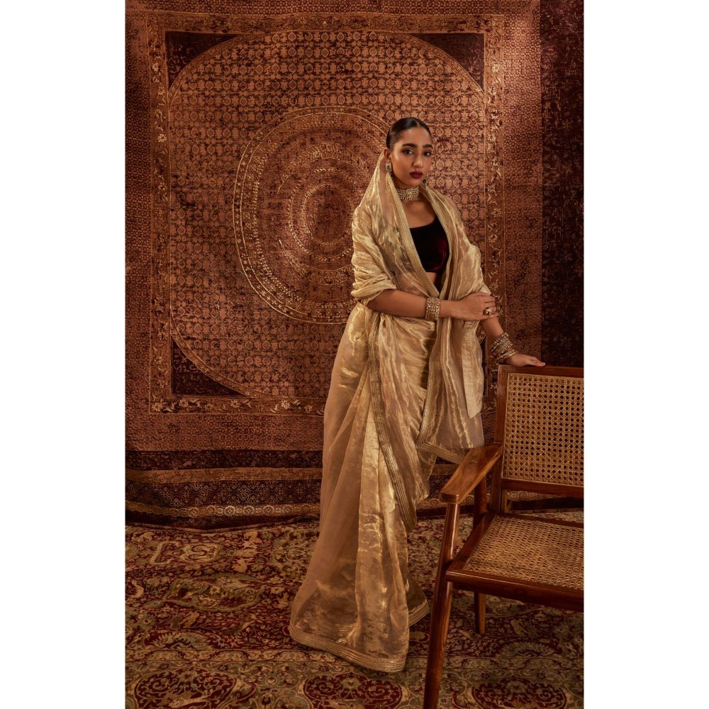 Roze Zaina Embroidered Saree