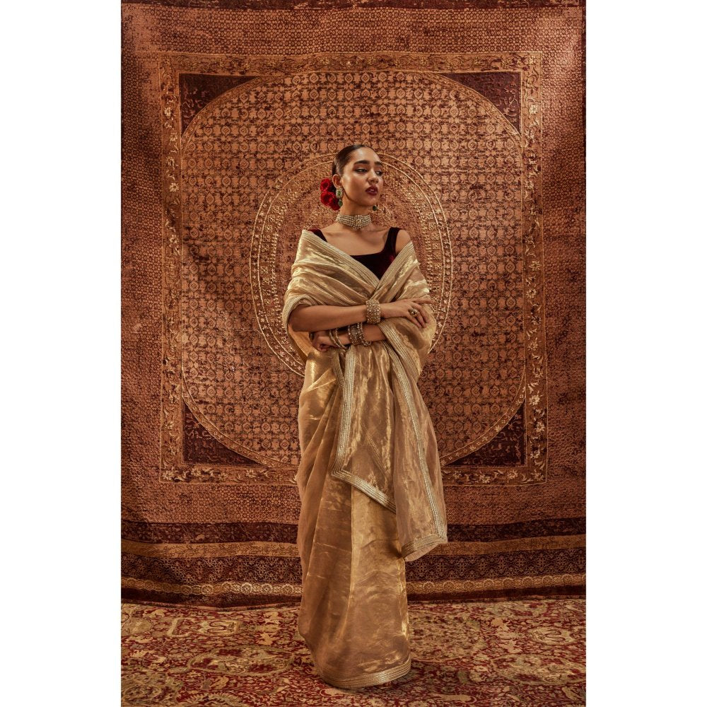Roze Zaina Embroidered Saree