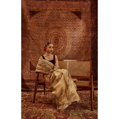 Roze Zaina Embroidered Saree