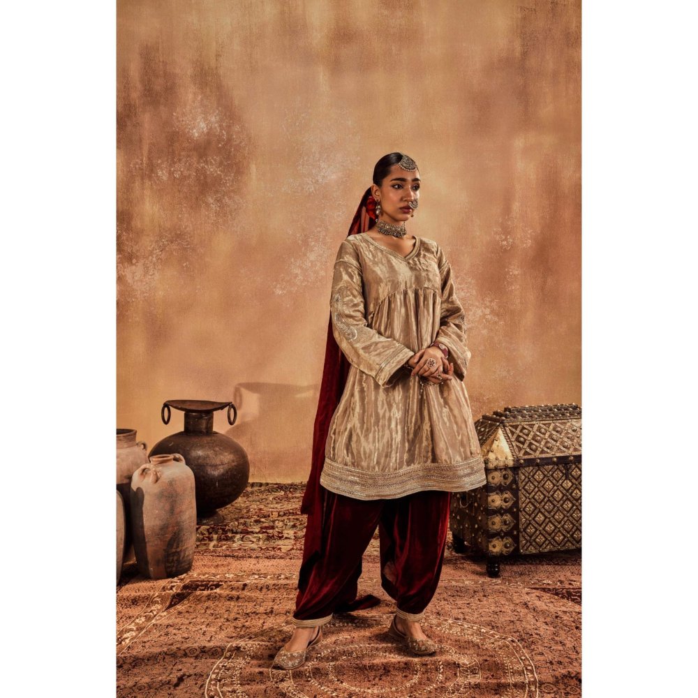 Roze Misba Embellished Dupatta