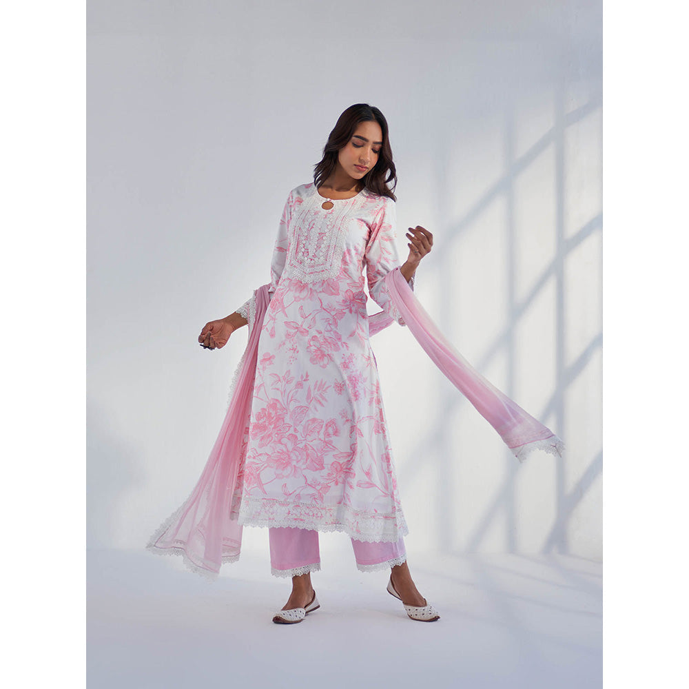 Roze Raya Pink Dupatta