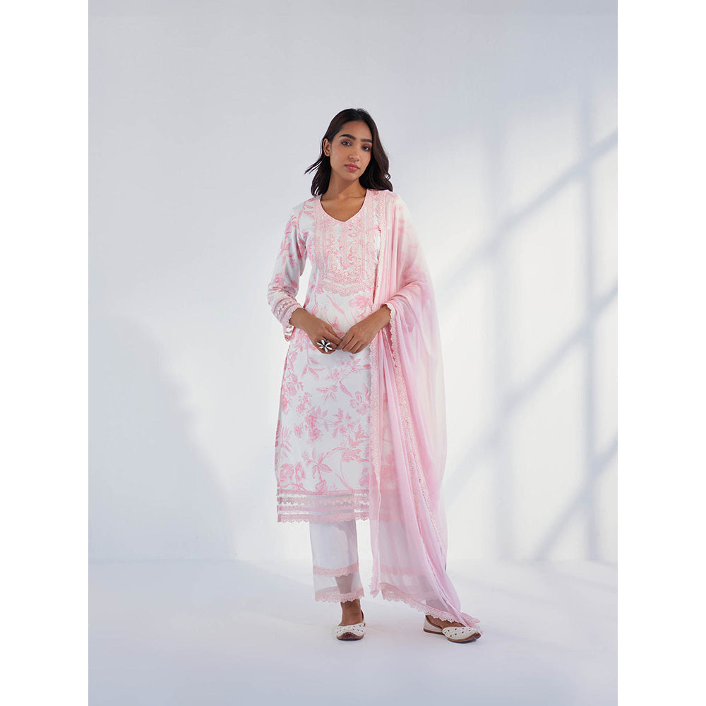 Roze Nyla Pink Dupatta