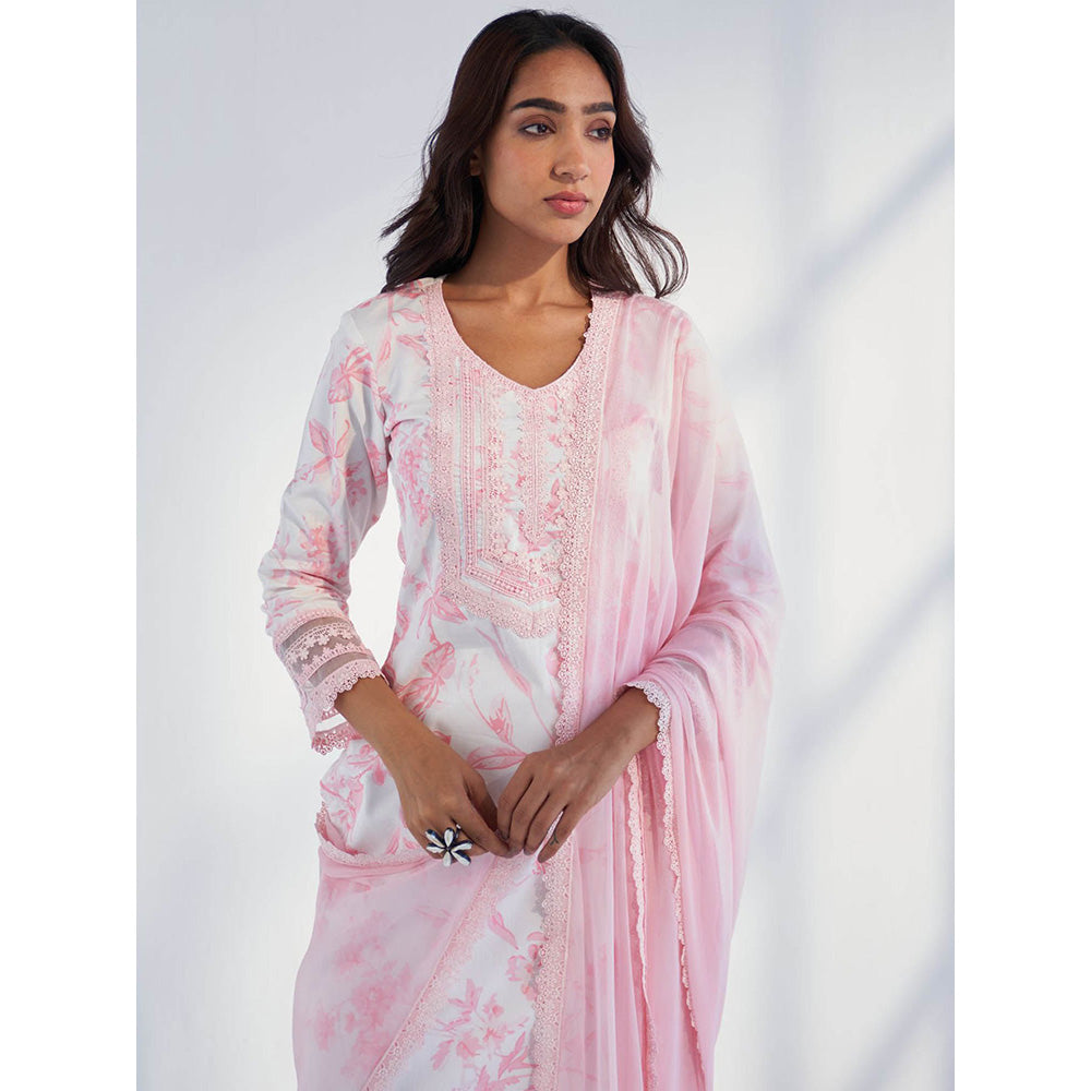 Roze Nyla Pink Dupatta