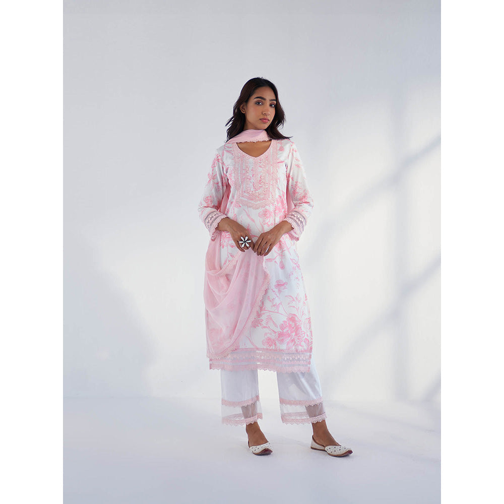 Roze Nyla Pink Dupatta