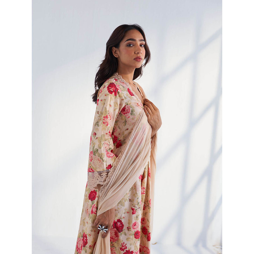 Roze Farida Dupatta