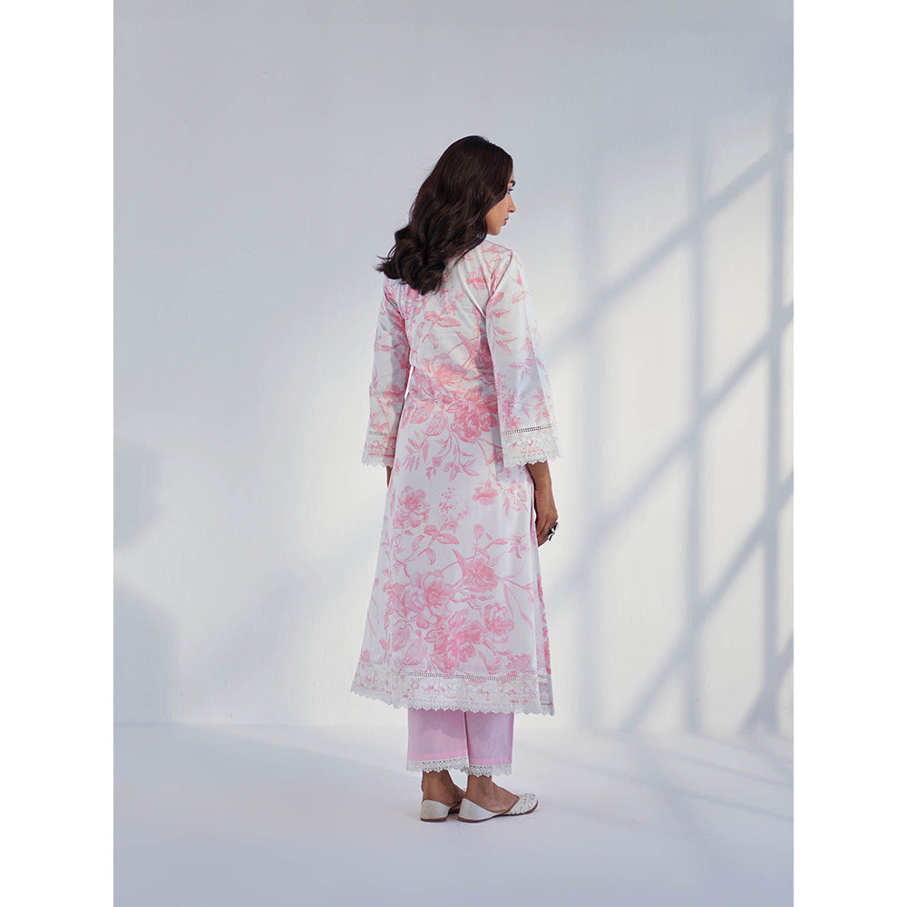 Roze Raya Pink Kurta