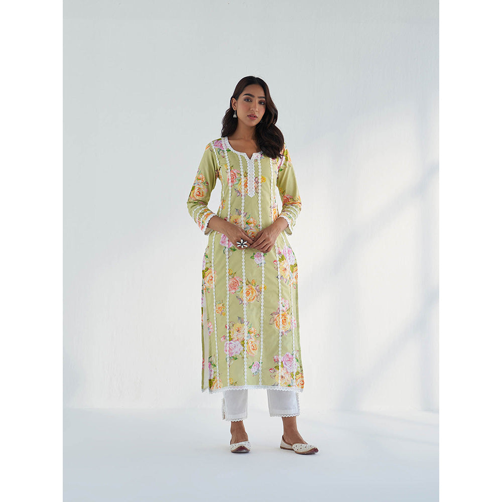 Roze Sahar Kurta