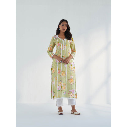 Roze Sahar Kurta