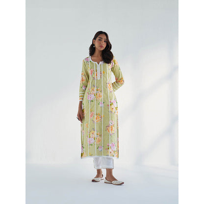 Roze Sahar Kurta