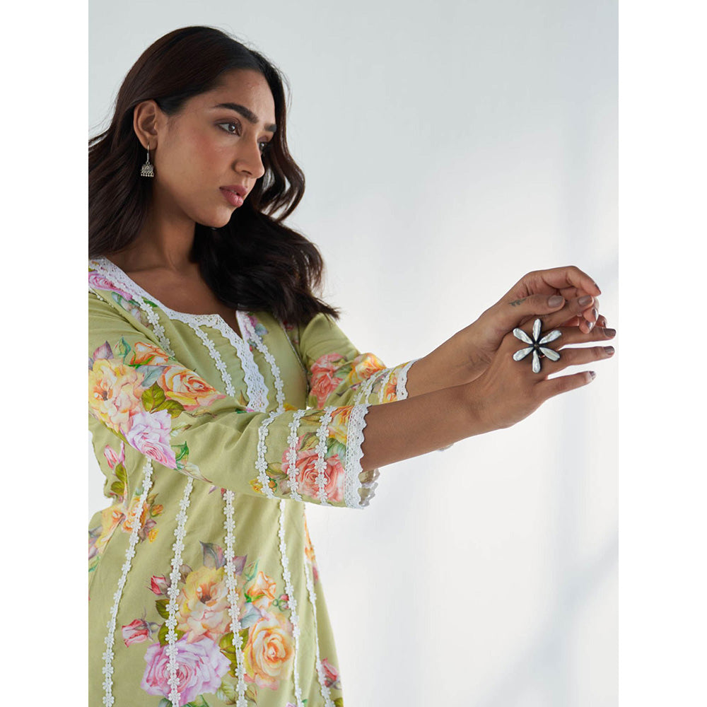 Roze Sahar Kurta