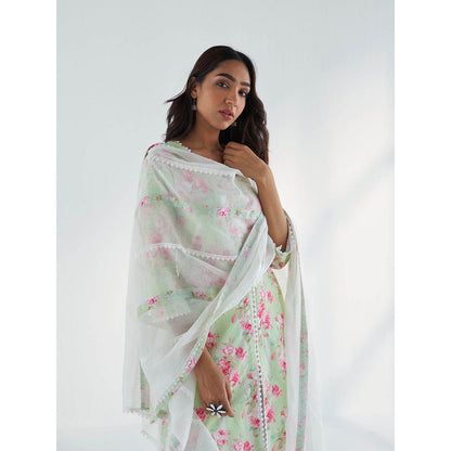 Roze Lina Kurta with Pant & Dupatta (Set of 3)