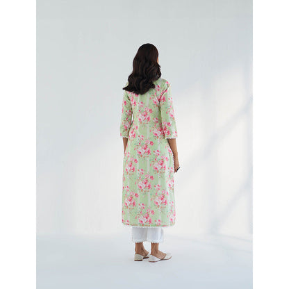 Roze Lina Kurta with Pant & Dupatta (Set of 3)