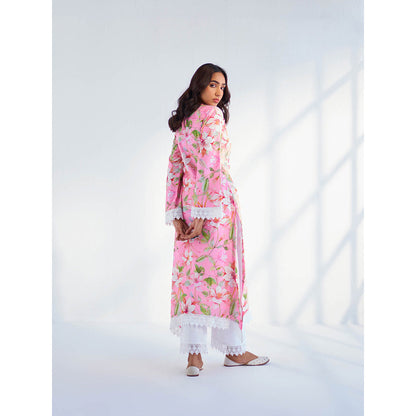 Roze Aasma Kurta with Pant & Dupatta (Set of 3)