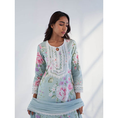 Roze Nyla Blue Kurta
